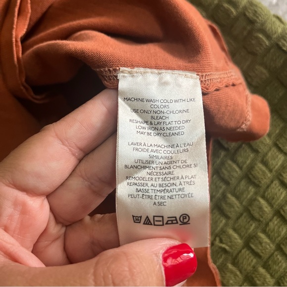 Free People Women’s Table for Two Tee Tunic Top Color Bronzer Size XS - Picture 9 of 15